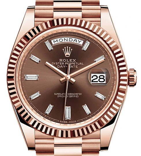 Купить копии элитных часов  Rolex Oyster Day-Date 40 m228235-0003: в наличии!