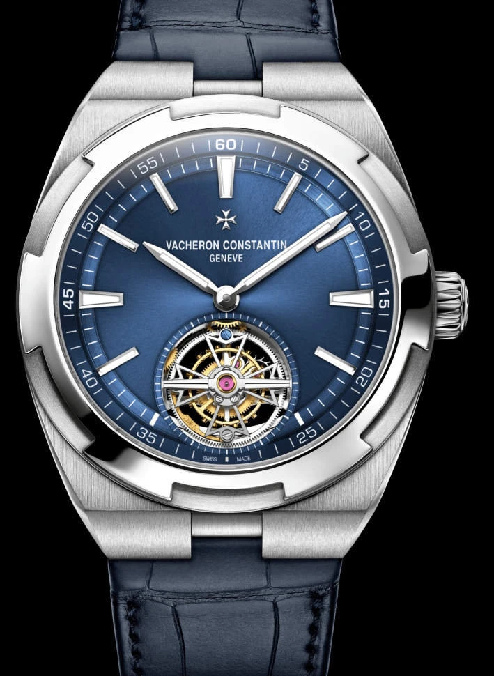 Купить копии элитных часов  Vacheron Constantin Overseas Tourbillon 6000V/110A-B544: в наличии!