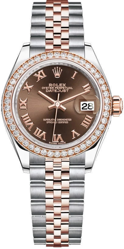 Купить копии элитных часов  Rolex Lady-Datejust 28 Oyster m279381rbr-0009: в наличии!