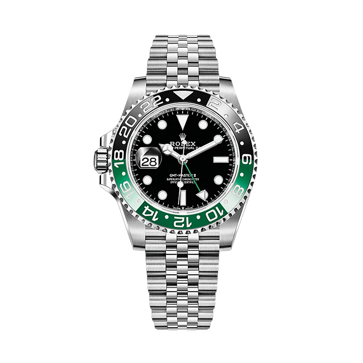 Купить копии элитных часов  Rolex GMT-Master II 40mm 126720VTNR: в наличии!