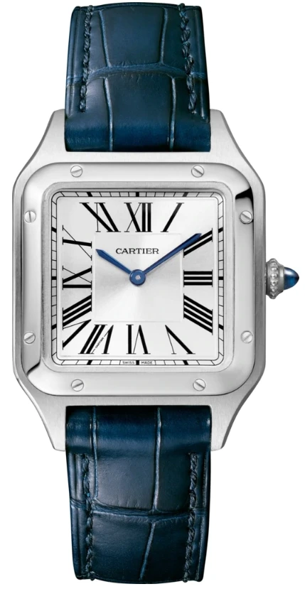Купить копии элитных часов  Cartier Santos-Dumont WSSA0023: в наличии!