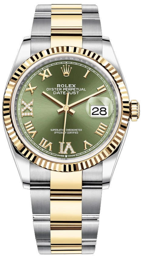 Купить копии элитных часов  Rolex Datejust 36 Oyster m126233-0026: в наличии!