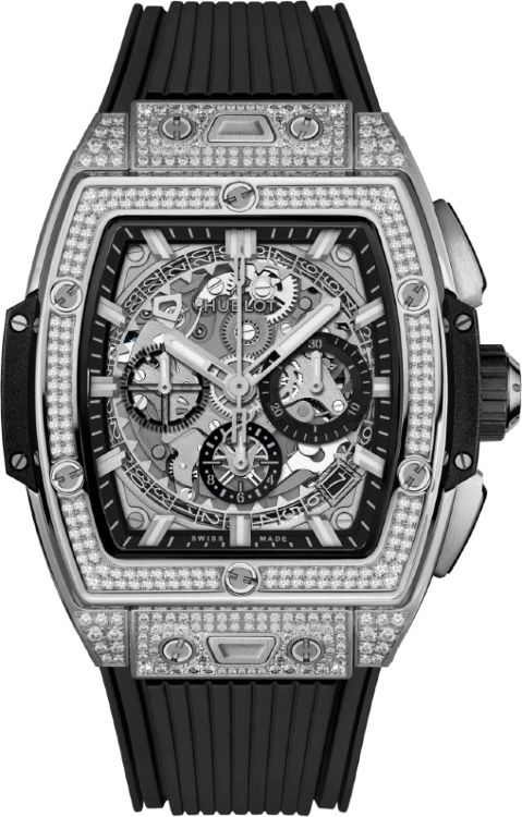 Купить копии элитных часов  Hublot Titanium Blue Ceramic 42 mm 642.NX.0170.LR.1704: в наличии!