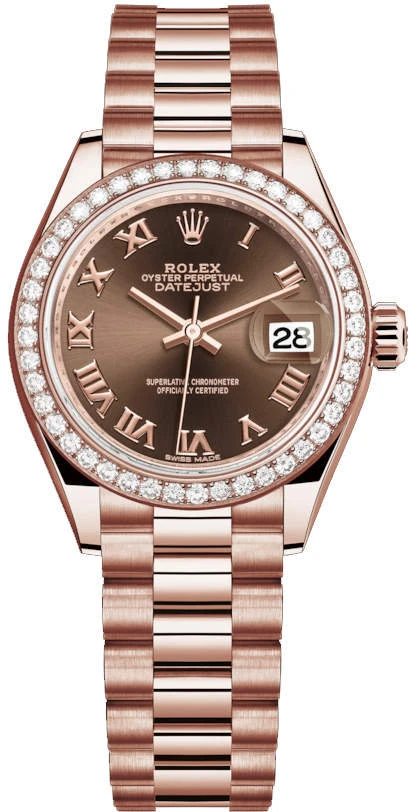 Купить копии элитных часов  Rolex Lady-Datejust 28 Oyster m279135rbr-0016: в наличии!