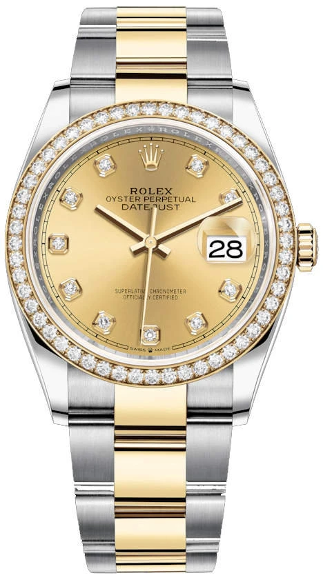 Купить копии элитных часов  Rolex Datejust 36 Oyster m126283rbr-0004: в наличии!