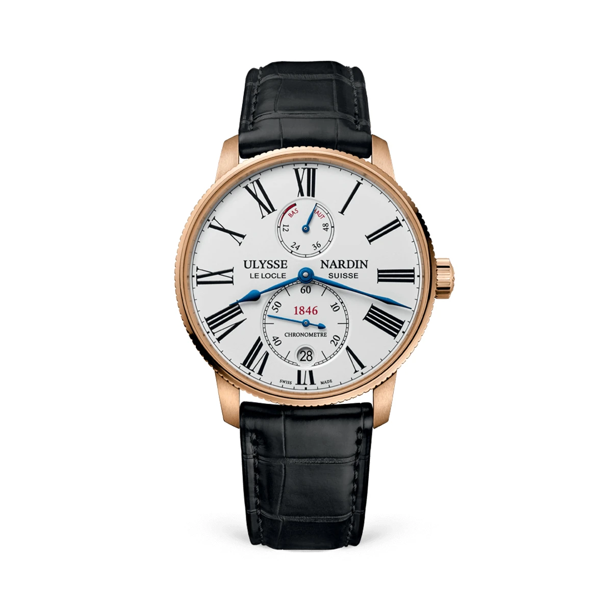 Купить копии элитных часов  Ulysse Nardin MARINE TORPILLEUR 42MM 1182-310/40: в наличии!