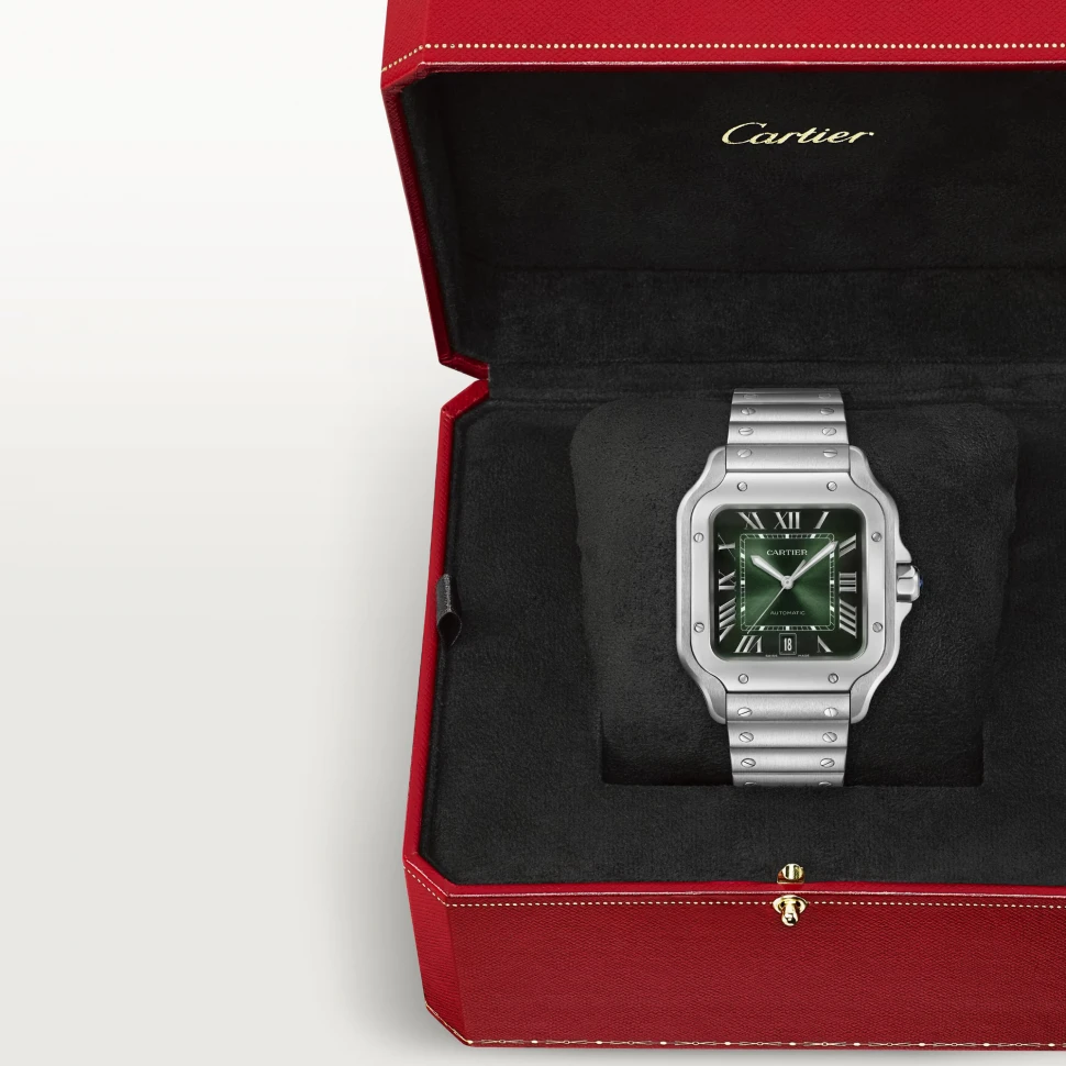 Купить копии элитных часов  Cartier Santos De  Watch WSSA0062: в наличии!