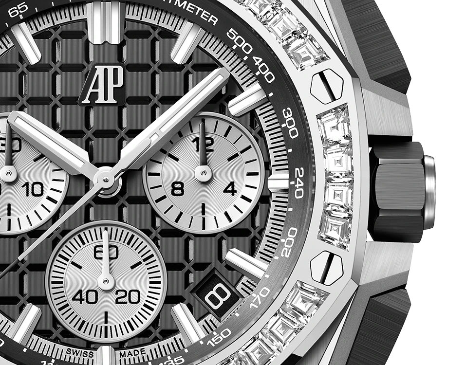 Купить копии элитных часов  Audemars Piguet Royal Oak Offshore Selfwinding Chronograph 26424BC.ZZ.D002CA.01: в наличии!