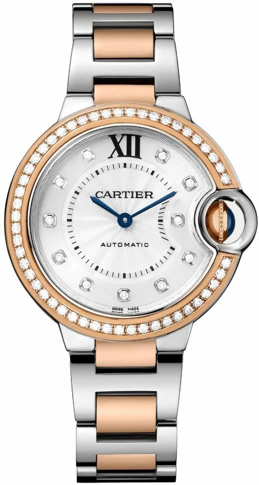 Купить копии элитных часов  Cartier Ballon Bleu De W3BB0023: в наличии!