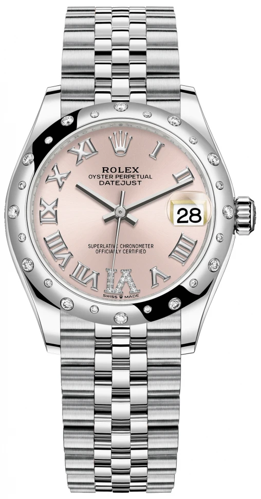 Купить копии элитных часов  Rolex Datejust 31 m278344rbr-0026: в наличии!