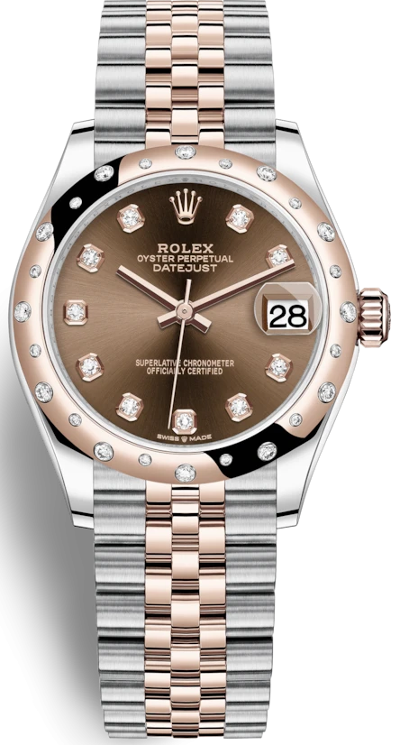 Купить копии элитных часов  Rolex Datejust 31 m278341rbr-0028: в наличии!