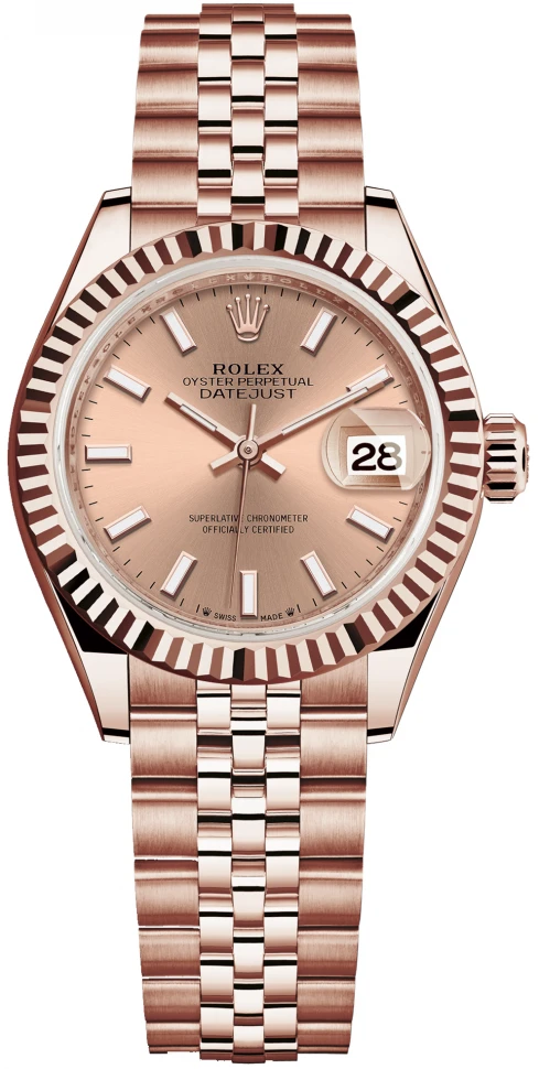 Купить копии элитных часов  Rolex Lady-Datejust Oyster Perpetual 28 mm m279175-0026: в наличии!