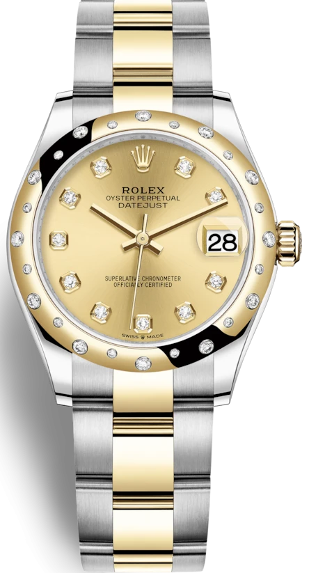 Купить копии элитных часов  Rolex Datejust 31 m278343rbr-0025: в наличии!