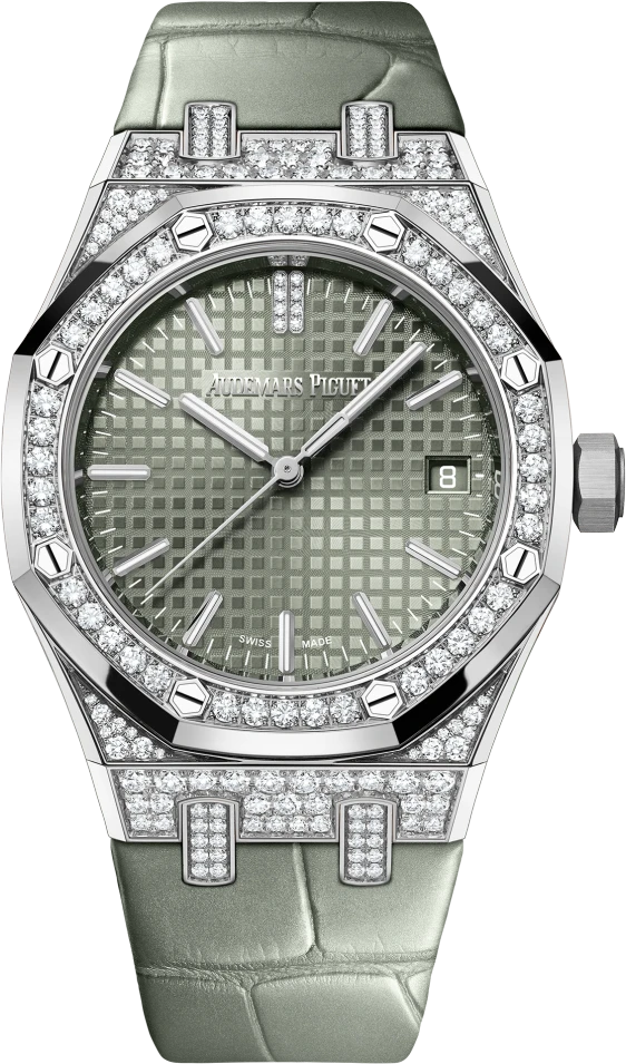 Купить копии элитных часов  Audemars Piguet Royal Oak Selfwinding 15551BC.ZZ.D405CR.01: в наличии!