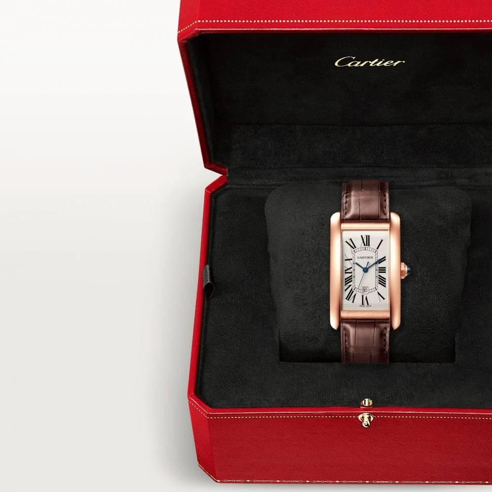 Купить копии элитных часов  Cartier Tank Americaine Watch WGTA0047: в наличии!