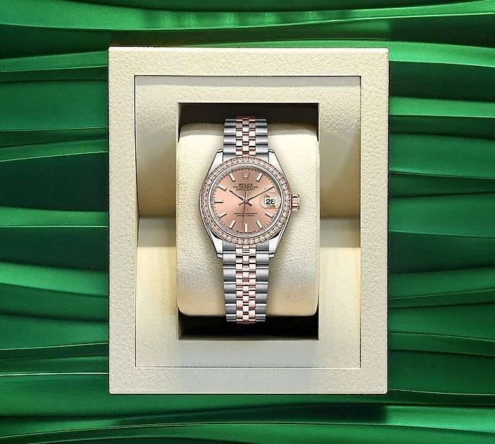 Купить копии элитных часов  Rolex Lady-Datejust Oyster Perpetual 28 mm m279381rbr-0023: в наличии!