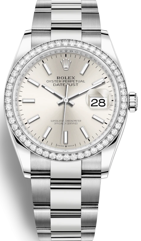 Купить копии элитных часов  Rolex Datejust 36 m126284rbr-0006: в наличии!