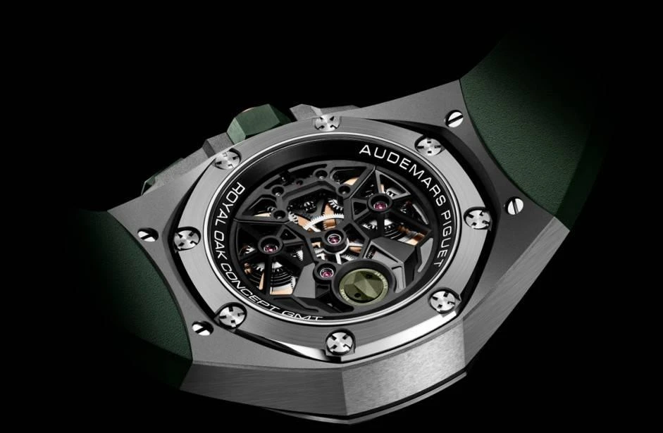 Купить копии элитных часов  Audemars Piguet Royal Oak Concept Flying Tourbillon GMT 26589IO.OO.D056CA.01: в наличии!