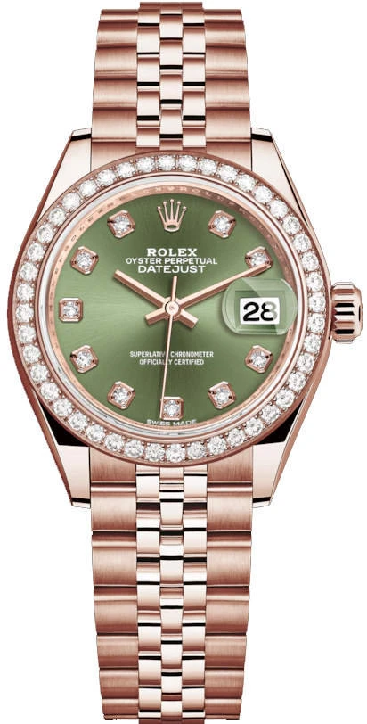 Купить копии элитных часов  Rolex Lady-Datejust 28 Oyster m279135rbr-0015: в наличии!