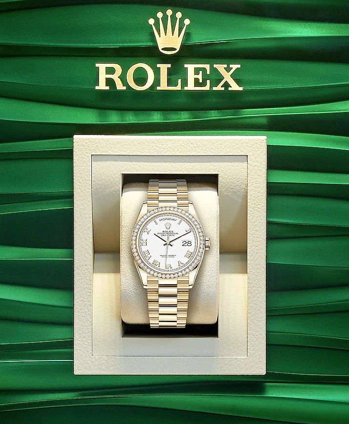 Купить копии элитных часов  Rolex Day-Date 36 m128348rbr-0042: в наличии!