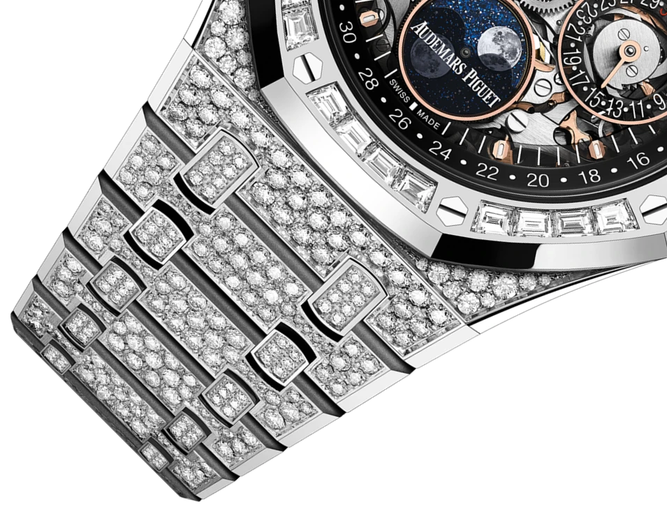 Купить копии элитных часов  Audemars Piguet Royal Oak Perpetual Calendar 26625BC.ZZ.1223BC.02: в наличии!