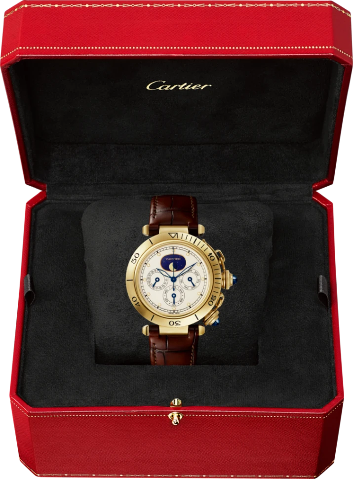 Купить копии элитных часов  Cartier Pasha de  Watch WGPA0022: в наличии!