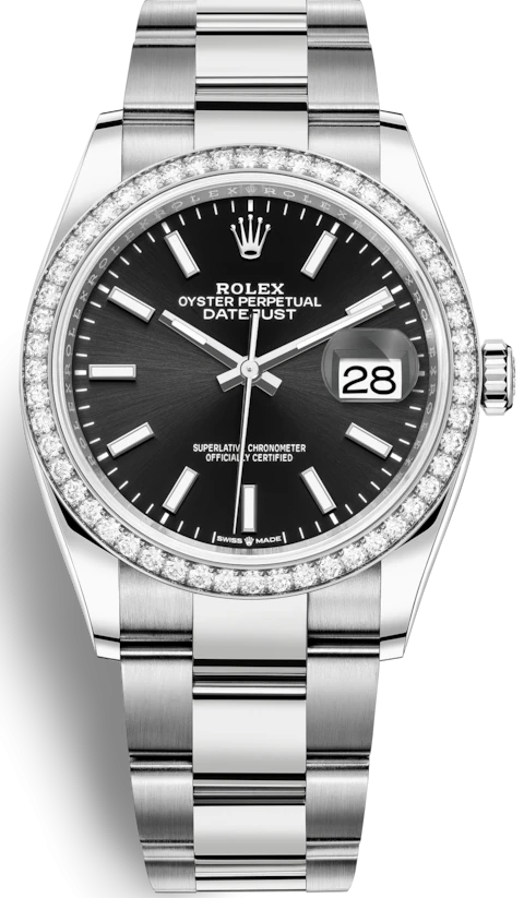 Купить копии элитных часов  Rolex Datejust 36 m126284rbr-0008: в наличии!