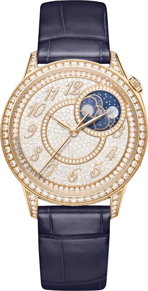 Купить копии элитных часов  Vacheron Constantin Egerie Moon Phase Jewellery 8016f/127r-b977: в наличии!