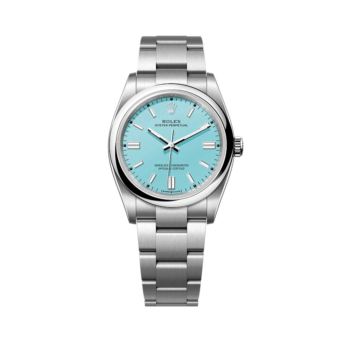 Купить копии элитных часов  Rolex Oyster Perpetual 36mm Tiffany Dial 126000: в наличии!