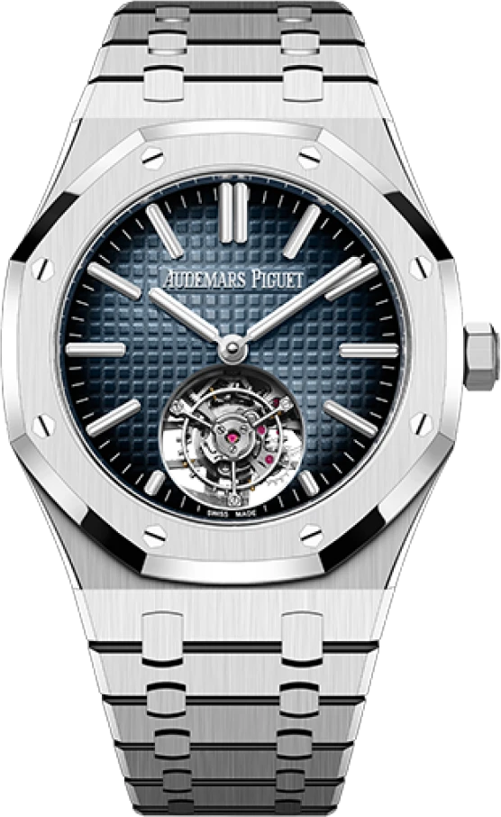 Купить копии элитных часов  Audemars Piguet Royal Oak Selfwinding Flying Tourbillon 26730ST.OO.1320ST.02: в наличии!