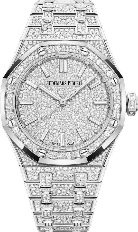 Купить копии элитных часов  Audemars Piguet Royal Oak Selfwinding 15552BC.ZZ.1358BC.01: в наличии!