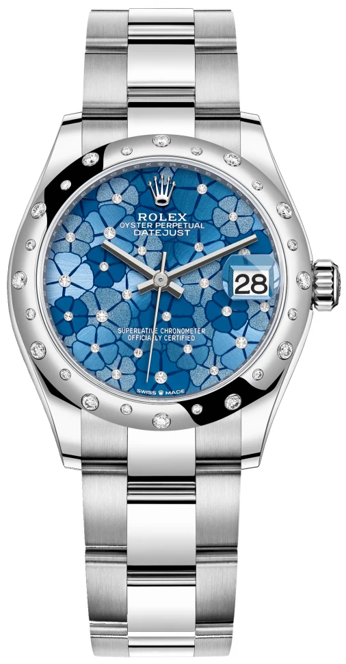 Купить копии элитных часов  Rolex Datejust 31 Oyster Perpetual m278344rbr-0037: в наличии!