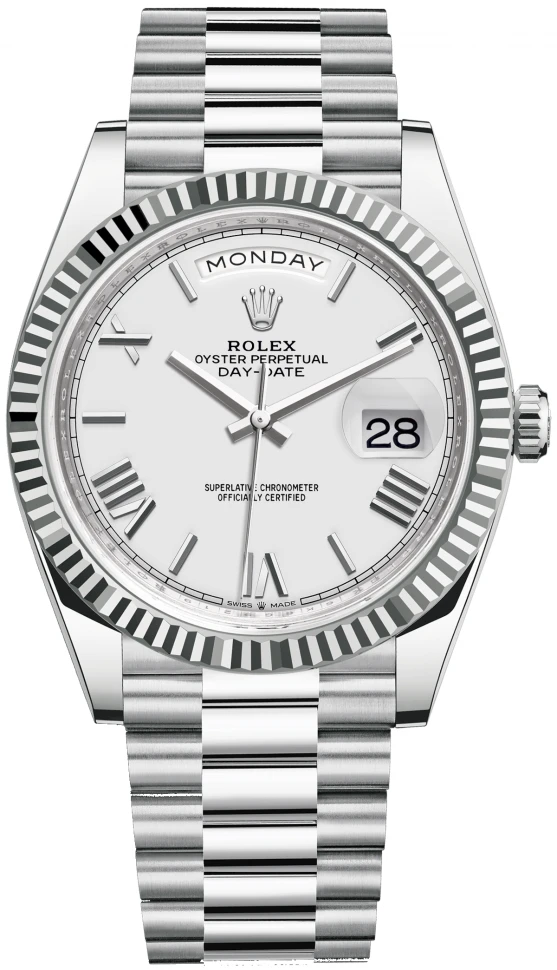 Купить копии элитных часов  Rolex Day-Date 40 Oyster Perpetual m228236-0010: в наличии!