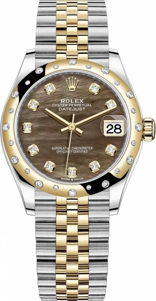 Купить копии элитных часов  Rolex Datejust 31 m278343rbr-0024: в наличии!