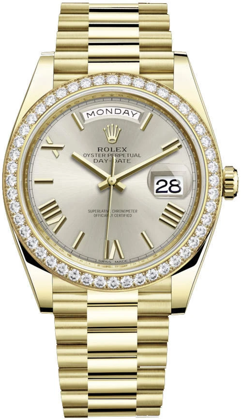 Купить копии элитных часов  Rolex Day-Date 40 Oyster m228348rbr-0007: в наличии!