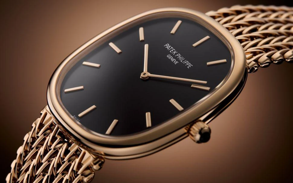 Купить копии элитных часов  Patek Philippe Golden Ellipse 5738/1R-001: в наличии!