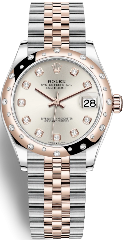 Купить копии элитных часов  Rolex Datejust 31 m278341rbr-0016: в наличии!