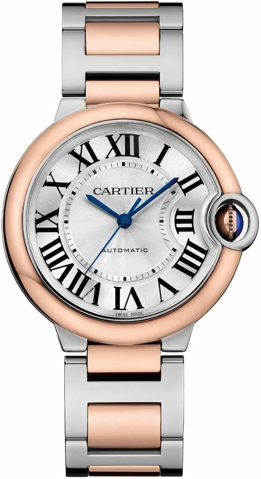 Купить копии элитных часов  Cartier Ballon Bleu De W2BB0033: в наличии!