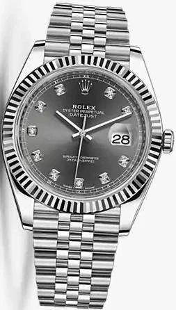 Купить копии элитных часов  Rolex Datejust Oyster 41 m126334-0006: в наличии!