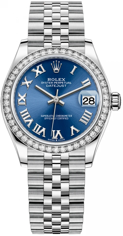 Купить копии элитных часов  Rolex Datejust Oyster Perpetual 31 mm m278384rbr-0037: в наличии!