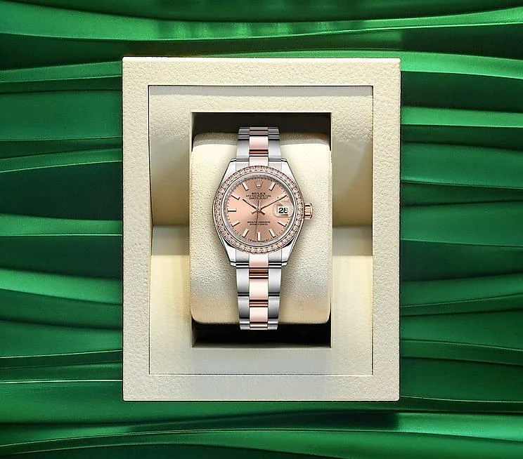 Купить копии элитных часов  Rolex Lady-Datejust Oyster Perpetual 28 mm m279381rbr-0024: в наличии!