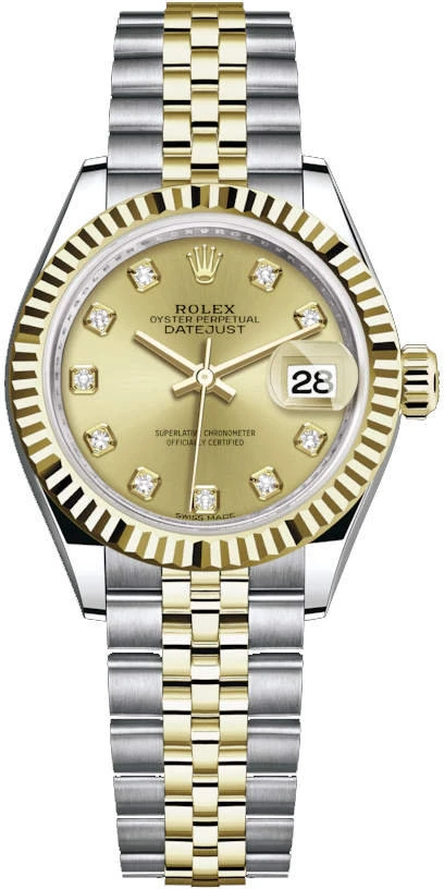Купить копии элитных часов  Rolex Lady-Datejust 28 Oyster m279173-0011: в наличии!