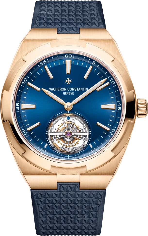 Купить копии элитных часов  Vacheron Constantin Overseas Tourbillon 6000V/110R-B733: в наличии!