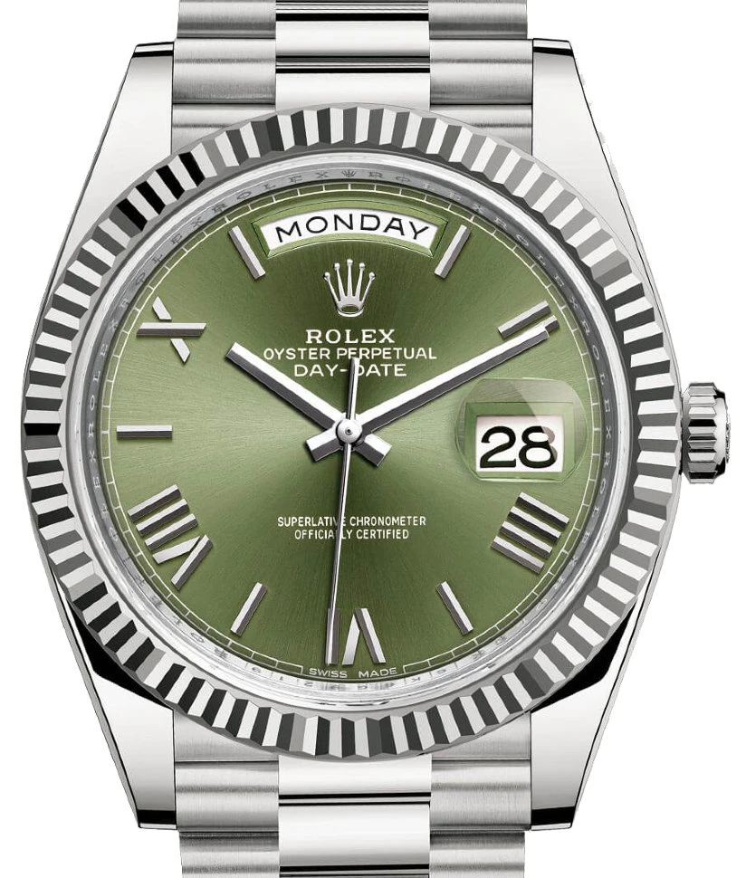 Купить копии элитных часов  Rolex Oyster Day-Date 40 m228239-0033: в наличии!