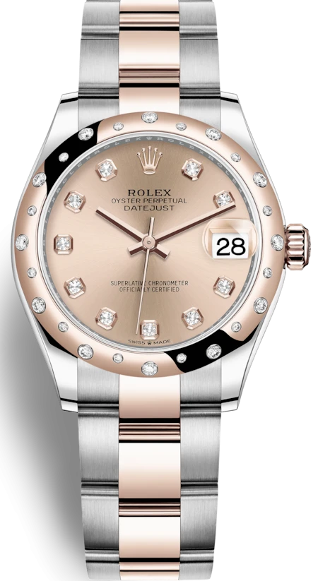 Купить копии элитных часов  Rolex Datejust 31 m278341rbr-0023: в наличии!