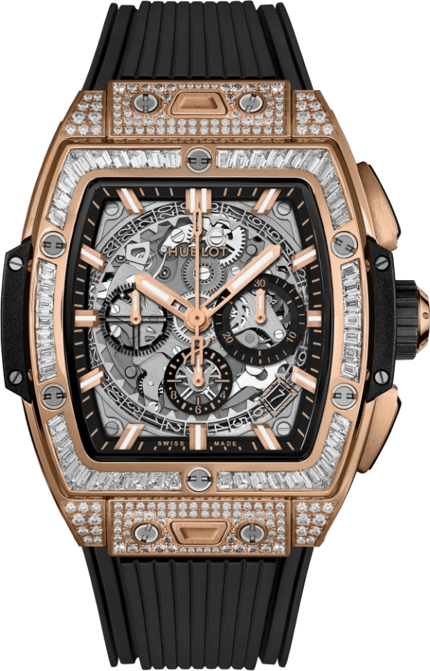 Купить копии элитных часов  Hublot Spirit Of Big Bang King Gold Jewellery 642.OX.0180.RX.0904: в наличии!