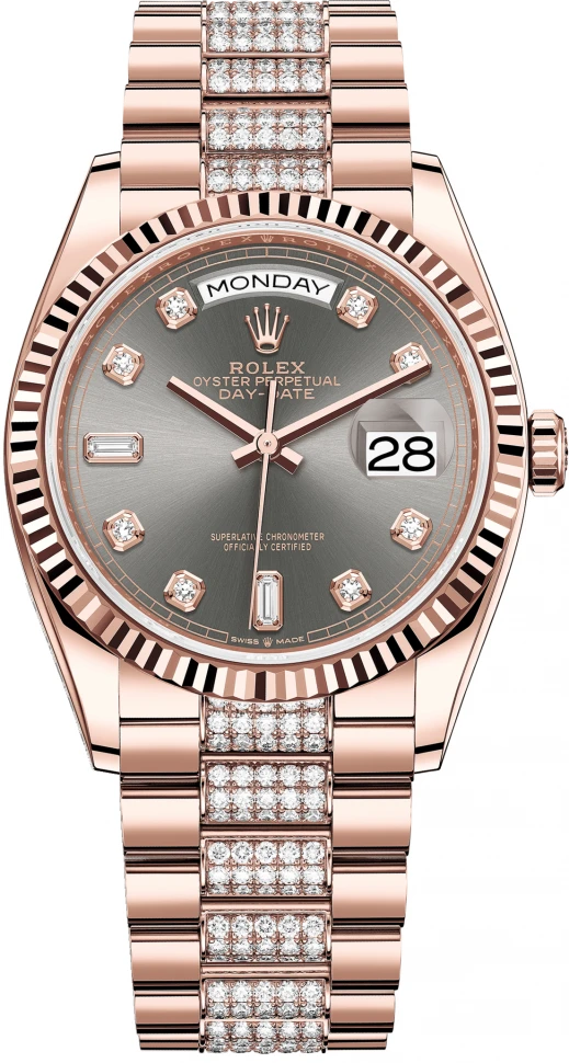 Купить копии элитных часов  Rolex Day-Date 36 Oyster Perpetual m128235-0051: в наличии!