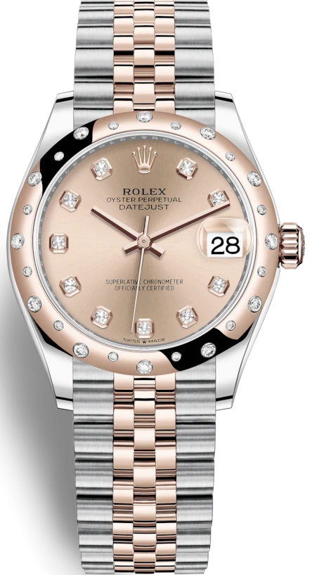 Купить копии элитных часов  Rolex Datejust 31 m278341rbr-0024: в наличии!