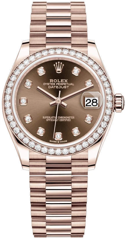 Купить копии элитных часов  Rolex Datejust 31 Oyster m278285rbr-0006: в наличии!