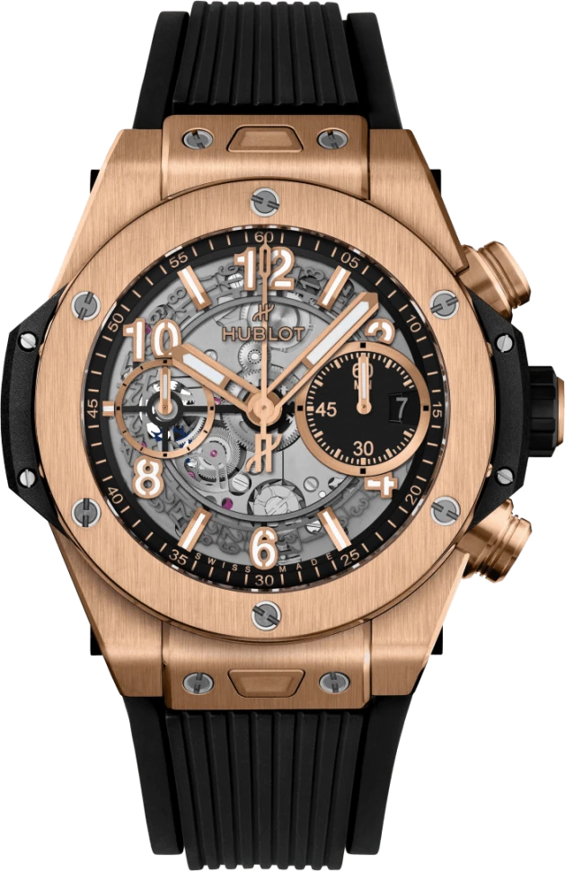 Купить копии элитных часов  Hublot Big Bang Unico King Gold 441.OX.1181.RX: в наличии!